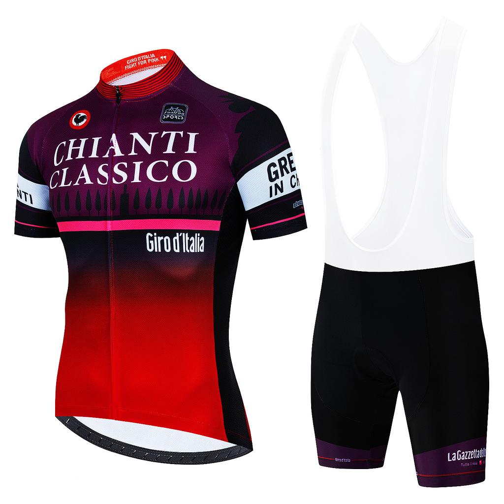 2026 Giro D'ITALIA Cycling Jersey Set Summer Cycling Clothing MTB Bike Clothes Uniform Maillot Ropa Ciclismo Man Cycling Bicycle Suit