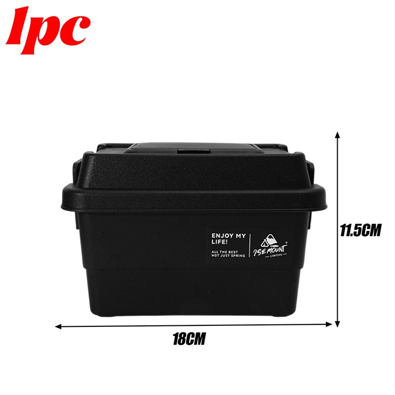 

4/1PC Outdoor Tissue Case Desktop Napkin Paper Storage Box Portable Camping Picnic Seasoning Bottle Organizer Sundries Bucket