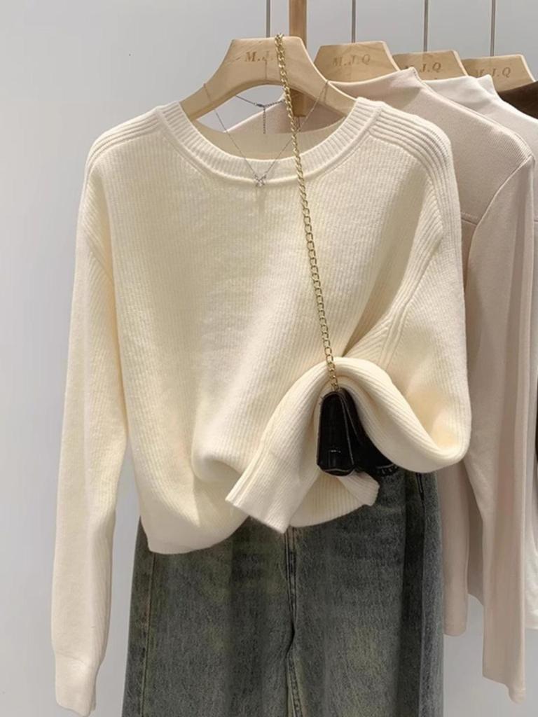 Women's Autumn/Winter 2025 Loose Cardigan Sweater - Chic Niche Design