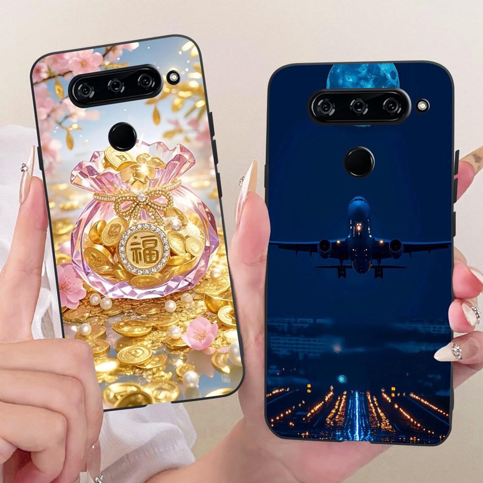 Phone Case For LG V40 ThinQ Cover Aesthetic Cute Fashion Funny Painted Casing For LG V40 ThinQ V405 LM-V405 LM-V409N