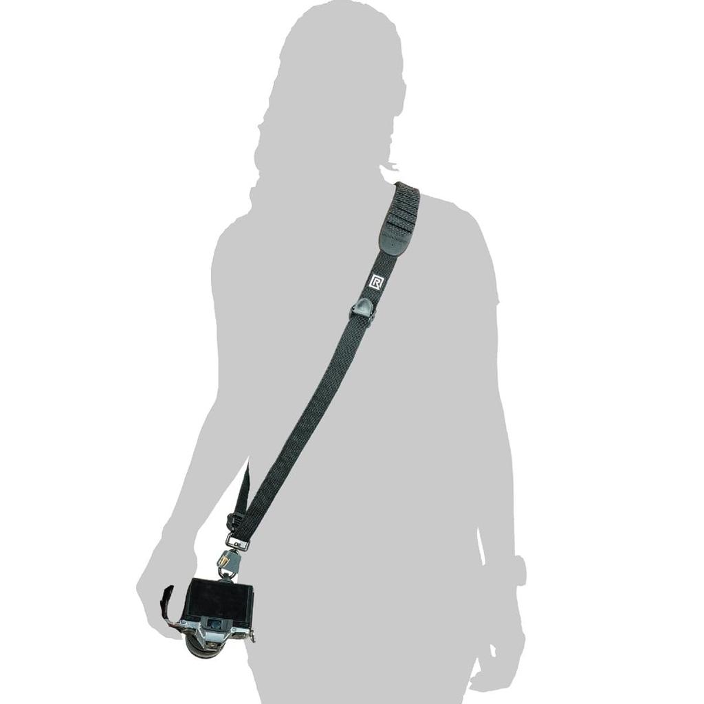 BLACKRAPID CrossShot Breeze Camera Strap for SLR 020599 Cameras, Ambidextrous, Black,