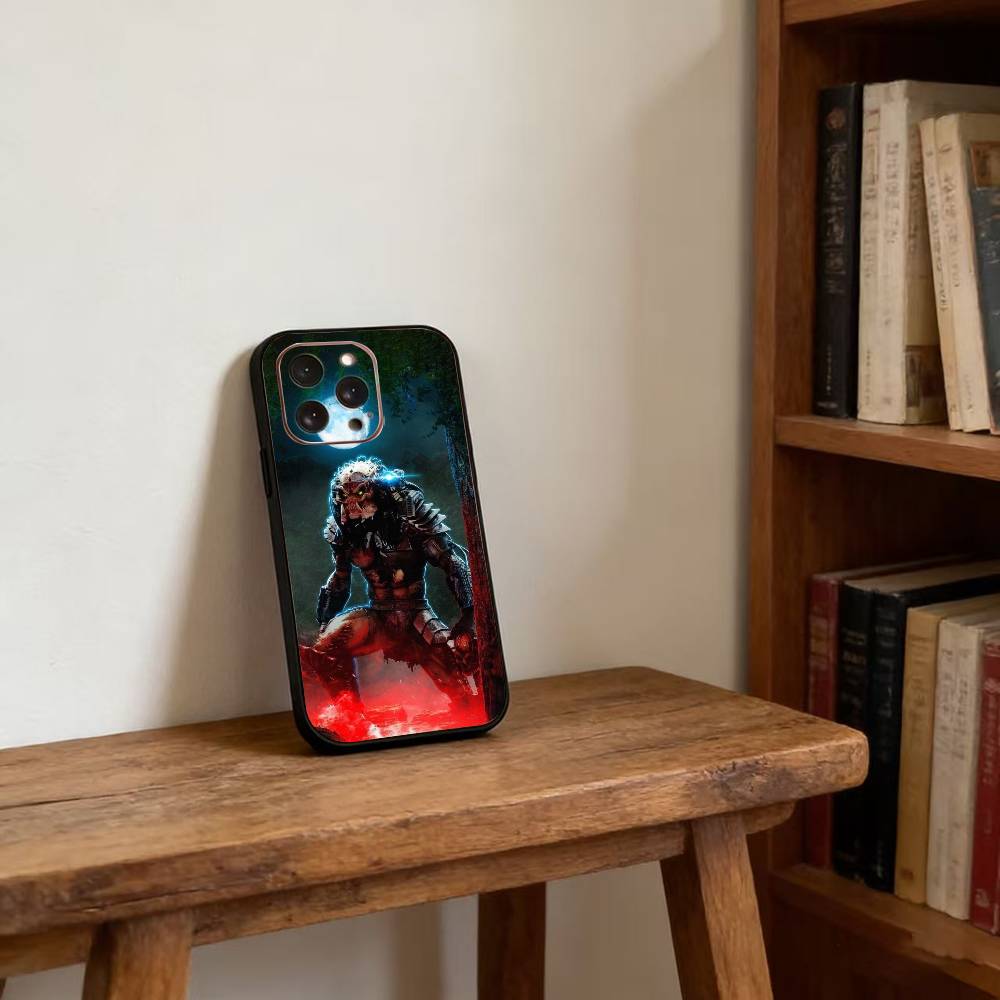 The P-Predator Phone Case For iPhone 17, 16,15,14,13,12,11 Plus,Pro Max, Others Soft Black Cover