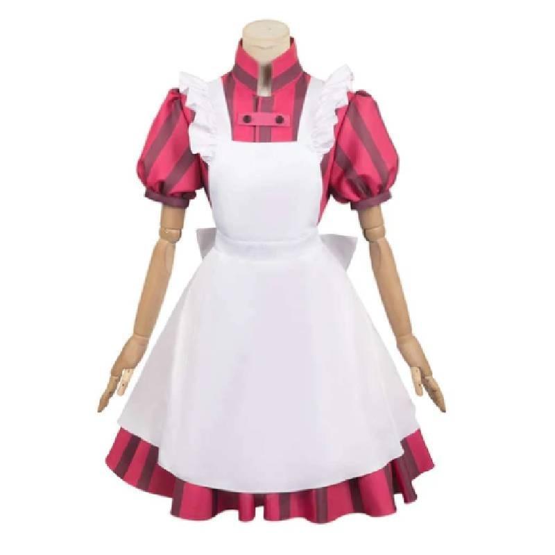 Halloween Cosplay Costume Lovely Egret And Young Tongzi Apron Dress Anime Character Play Stage Uniform