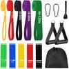 Resistance Bands, Pull Up Assist Bands - Workout Bands, Eexercise Bands, Long Resistance Bands Set for Working Out, Fitness, Training, Physical