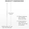 ALTGLAS 4 Pcs Extra Long Straw for Soap Pumps (length 11.8 In / 30 Cm) - Compatible with Soap Dispenser Pump Heads by Altglas