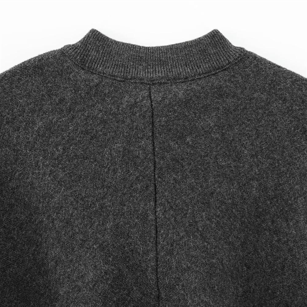 2025 Spring Women's Slim Cape Knit Coat