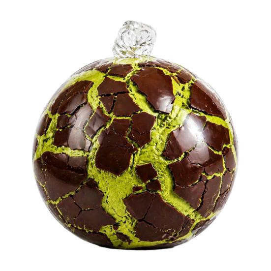 Wax Cracking Ball Squeeze Toy, Crispy Chocolate Ball Stress Relief Toy, Slow Rising Fidget Ball with Crackable Texture, Party Favors