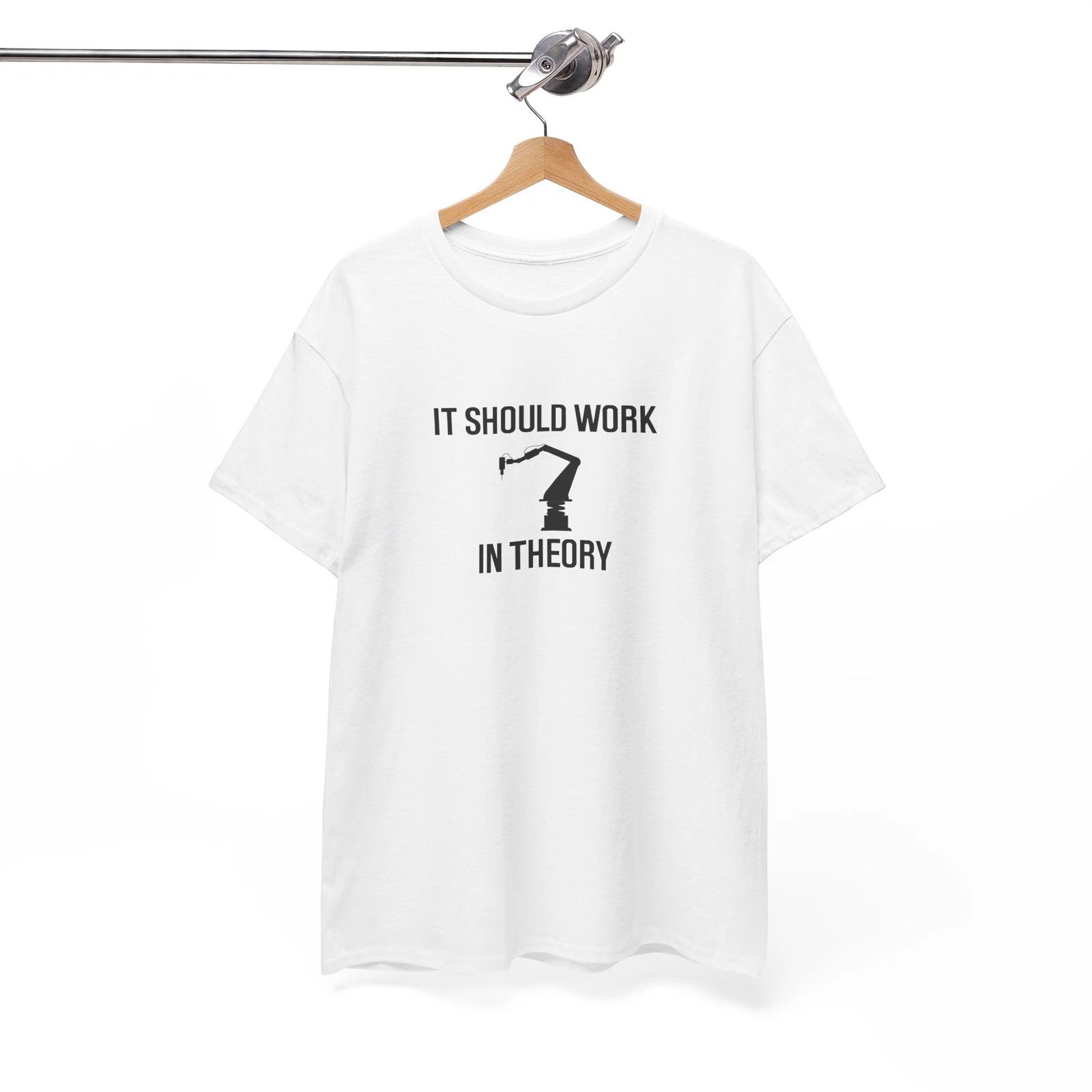 Dystopian Robot T-Shirt | Cyberpunk AI Sci-Fi Tee | Futuristic Mecha Style L