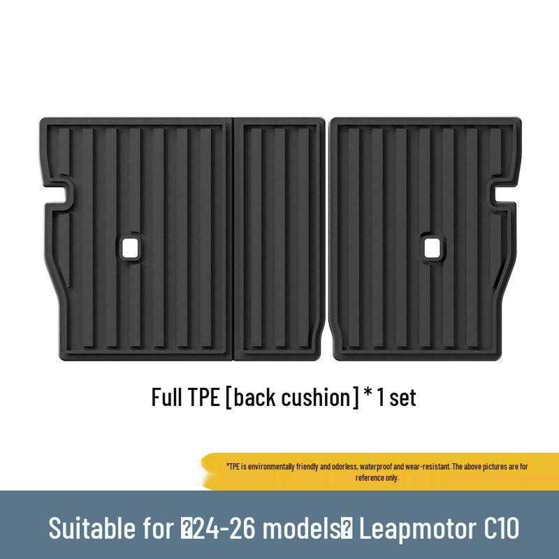 Leapmotor C10 Car Mats (24-26 Models): Custom TPE Floor, Seat Back, and Trunk Mats