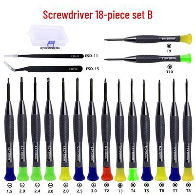16-Piece Precision Screwdriver Set for Mobile Phone Repair