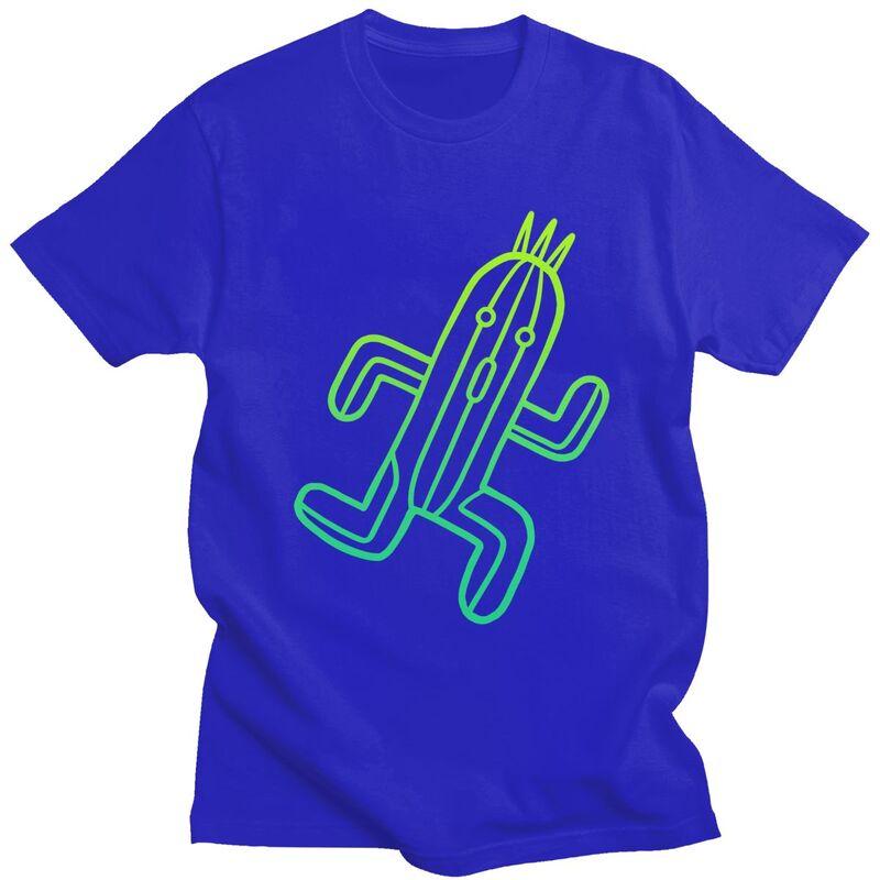 Custom Mens Final Fantasy Cactuar T Shirt Short Sleeves Cotton Tshirt Tshirt Casual Tee Slim Fit Clothing