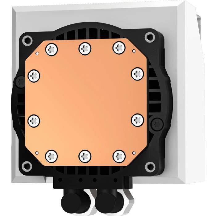 DEEPCOOL - LT720 - Watercooling AIO - Ventilateurs 120mm - Éclairage ARGB blanc Intel AMD - Blanc