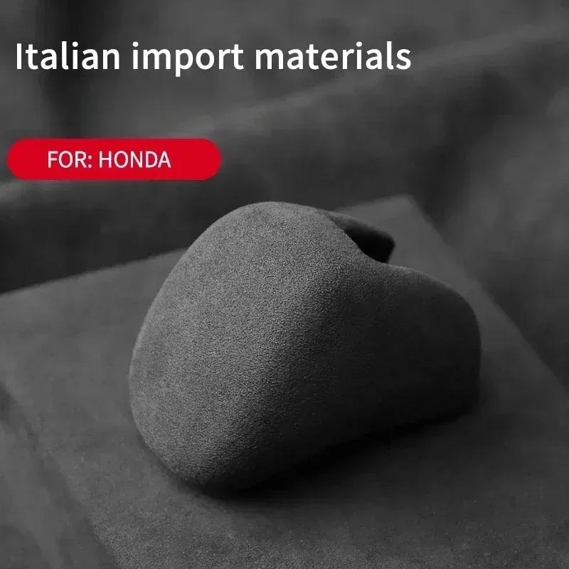 Suede Car Shift Knob Cover for Honda Accord Civic Fit Crider Inspire Ifee - Gear Lever Protector Interior Accessory