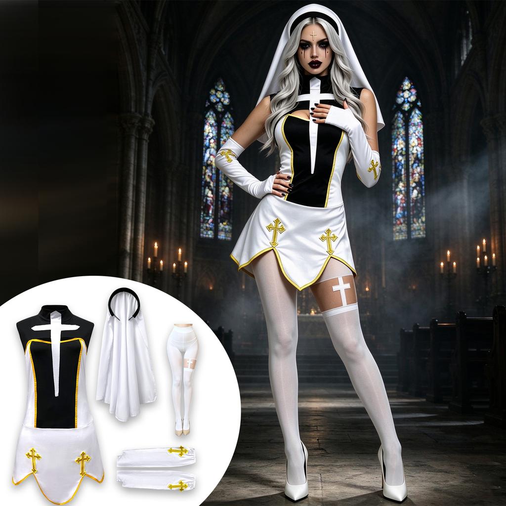 Halloween Costume for Women, Dress for Masquerade and Cosplay Parties