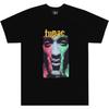 CROSS COLOURS Tupac Flag T-Shirt (Medium, Black)