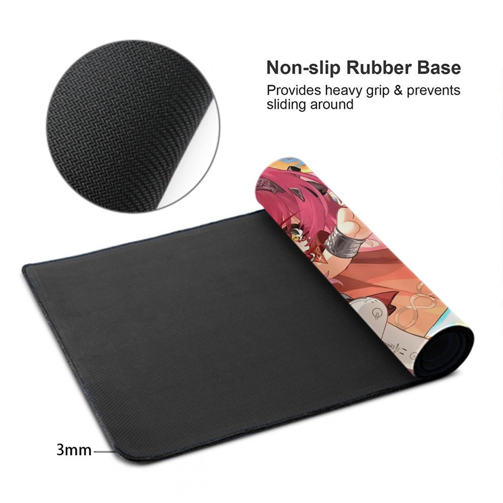 Lupa Wuwa Mouse Pad 500X1000 Mm Large Gaming Mousepad Gamer XL Rubber Otaku Keyboard Pad Laptop Desk Mat