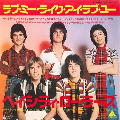 7inch Record BAY CITY ROLLERS  Love Me Like I Love You IER20015 ARISTA 1976 Japan Pop Used