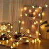 Colorful LED Solar String Lights for Outdoor Camping, Courtyard Atmosphere, and Christmas Decoration