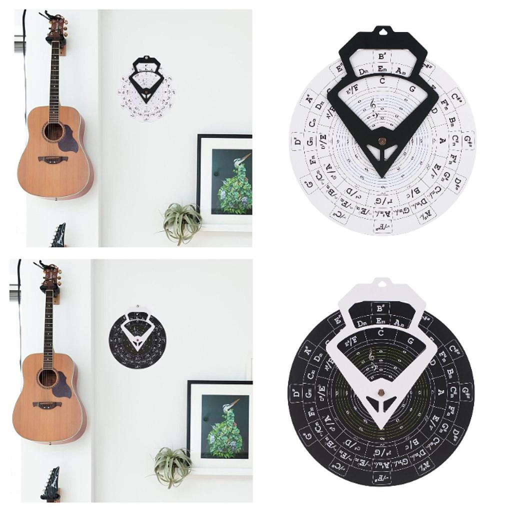 Melody Chords Tool Music Learning Circle Chords Wheel Melody Tool for Professionals Piano Notes Chord Beginner Songwriters