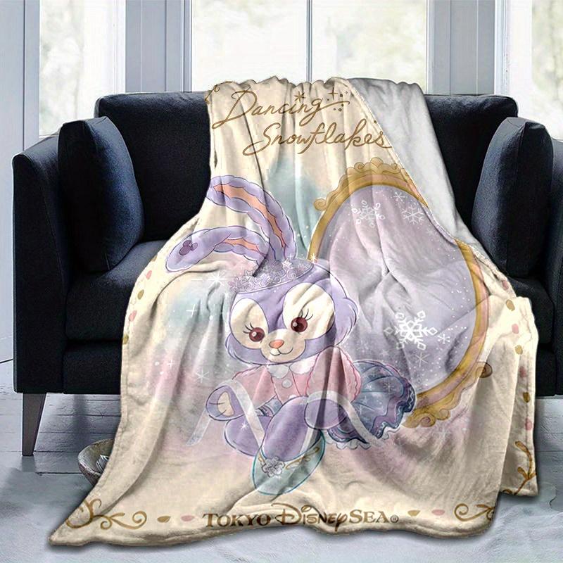 1pc, StellaLou (6) Home Decor Blanket: Cozy Flannel Throw for Bedroom, Living Room, Travel, Camping, Car