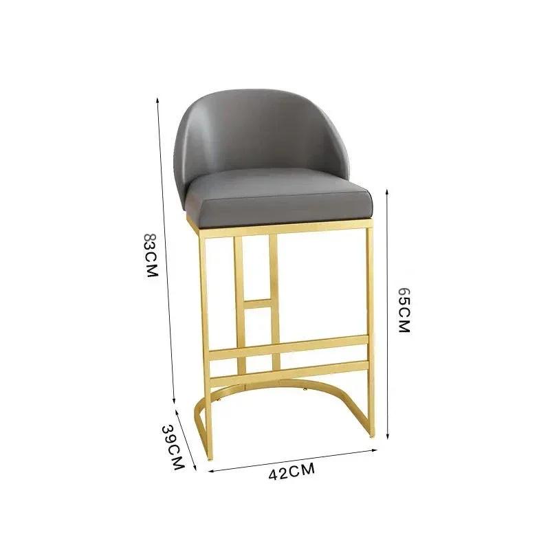 For Bar Counter Chairs,modern and Minimalist Bar Chairs,backrests,high Stool,home Glasses,jewelry Stores,cash Registers,high Sto