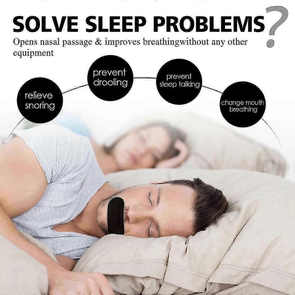 Anti Snoring Sleep Mouth Tape Best Breathing Nasal Strips Medical Grade Improved Sleeping