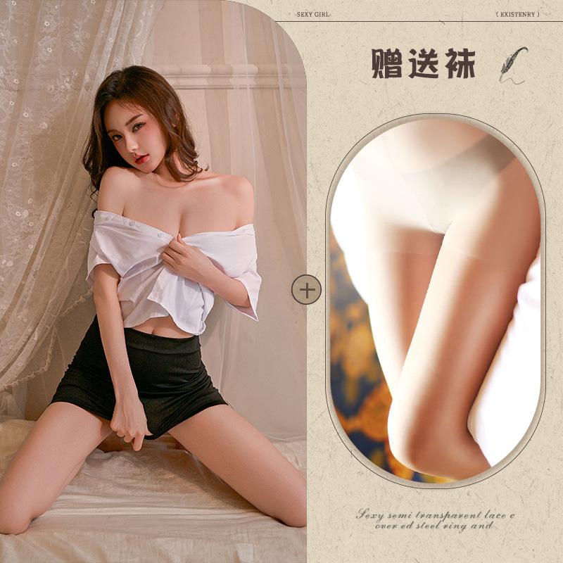 Sexy Secretary Uniform New Sexy Lingerie Suit Seduction Hip Skirt Battle Robe Clothes Women