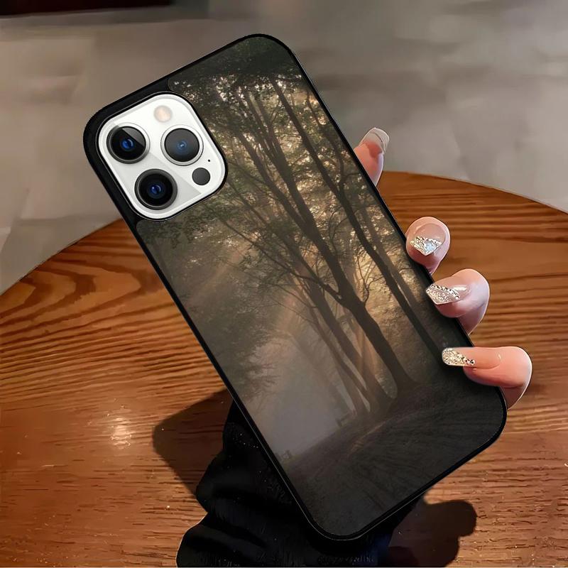 Beautiful Nature Forest Tree Phone Case For iPhone 17 Air 16 15 14 13 12 11 Pro Max Max Plus Bumper Case Cover