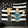 Personalized American Style Tapestry Fashion Decor Reusable Durable High Quality MultiSize Flat Print Design
