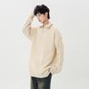 2026 Korean-Style Half-Zip Knit Sweater: Solid Color, Half-High Collar, Casual Autumn/Winter Youth Fashion.