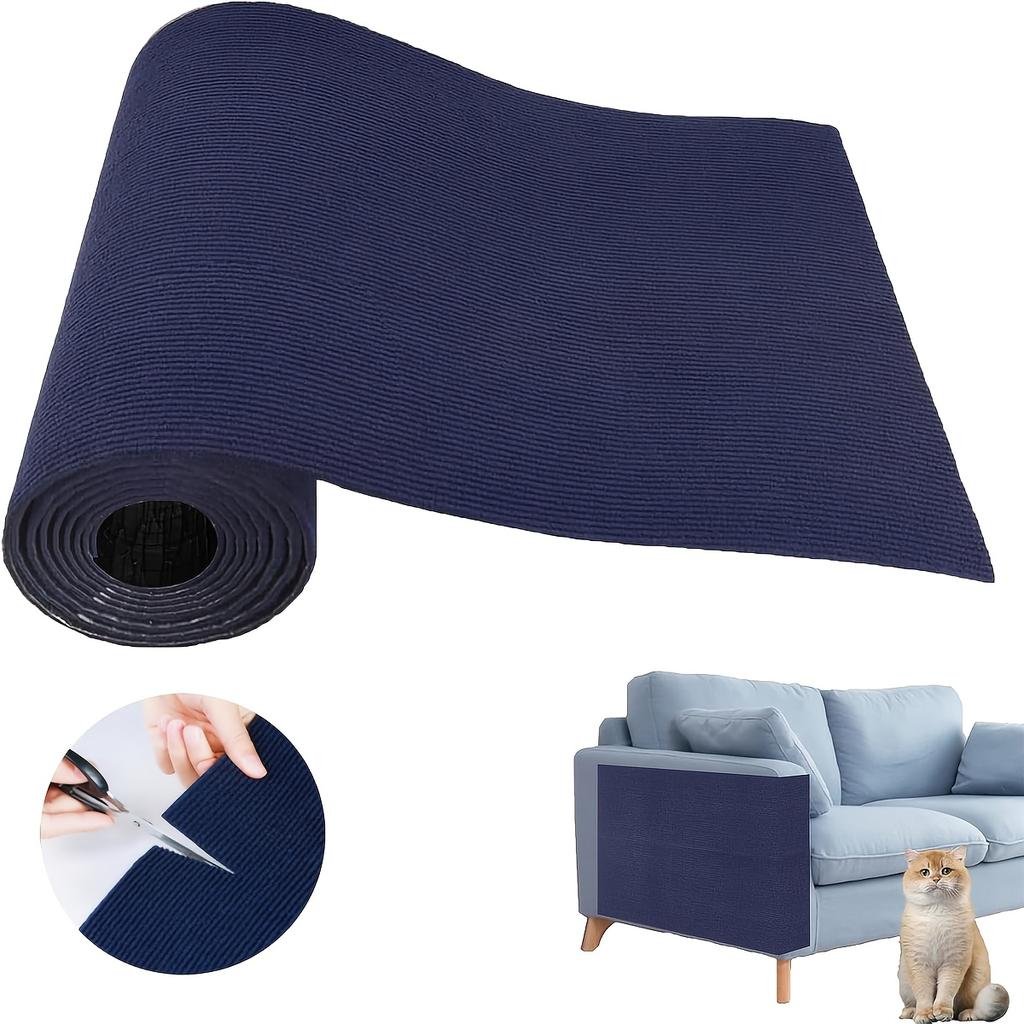 Cat Scratching Pad, Wear-Resistant Corner Pad, Multifunctional Self-Adhesive Carpet, Cat Climbing Frame, Durable Furniture Protective Cover