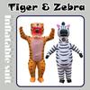 Hilarious Tiger Zebra Inflatable Costume For Adults Perfect For Halloween Parties