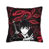 Chainsaw Man Crazy Controller Pillow Case Cute Funny Pillow Cover Soft Pillowcases For Living Room Sofa