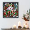 Snowman Special Shape Partial Drill Dimond Art Paintings for Home Office Wall Decor Crystal Rhinestones Diamond Painting 30x30cm