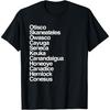 Finger Lakes NY Finger Lakes Region Cayuga Seneca Keuka T-Shirt