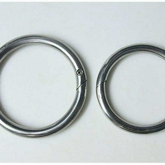 Edelstahl Bullennasenring Viehtraktionswerkzeug - Federtyp