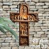 Yousheng Vintage Jesus Christ Wall Decoration 2D Wooden Savior Wall Art Home Office Living Room Bedroom Wall Hanging Christian Religious Ornament