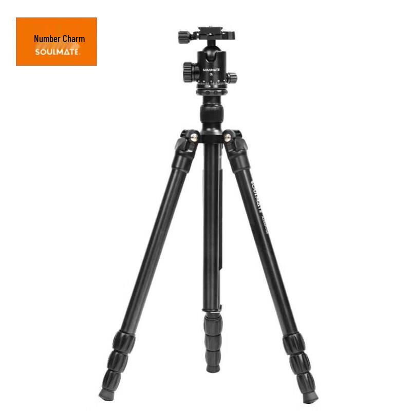 SOULMATE A254P+Q5 Enhanced Aluminum Alloy Tripod with Ball Head