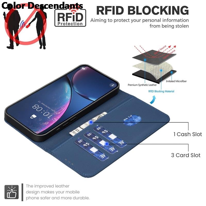 Luxury Wallet Magnetic Flip With Card Leather Phone Case for Samsung Galaxy S25 Edge S24 Ultra S23 Plus S22 S21 FE M23 M13 Cover