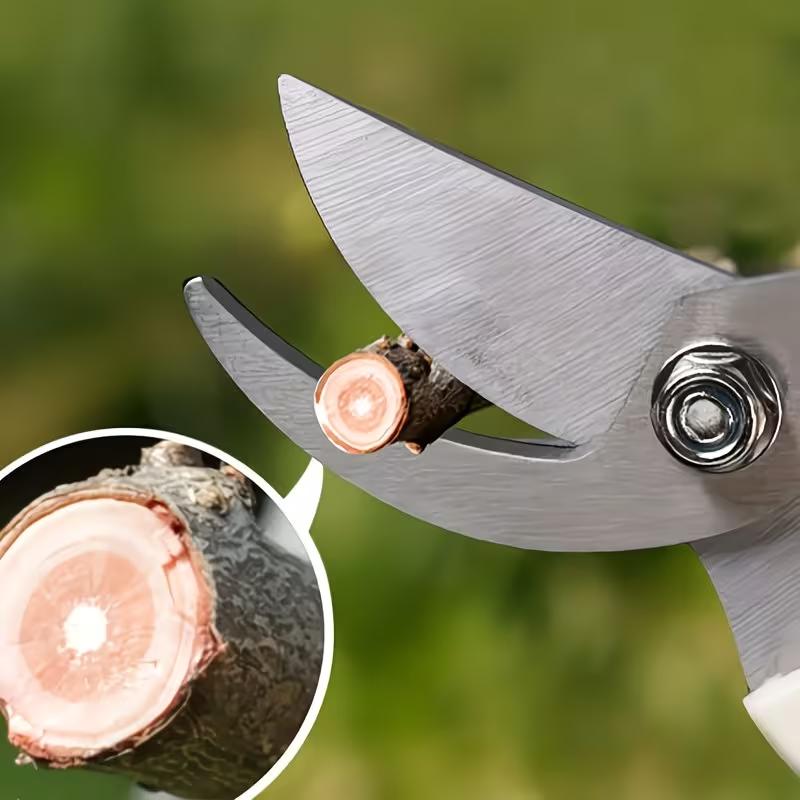 Heavy Duty Pruning Shears Garden Scissors Stainless Steel Bypass Pruner for Trees, Flowers, Bonsai and Gardening Use