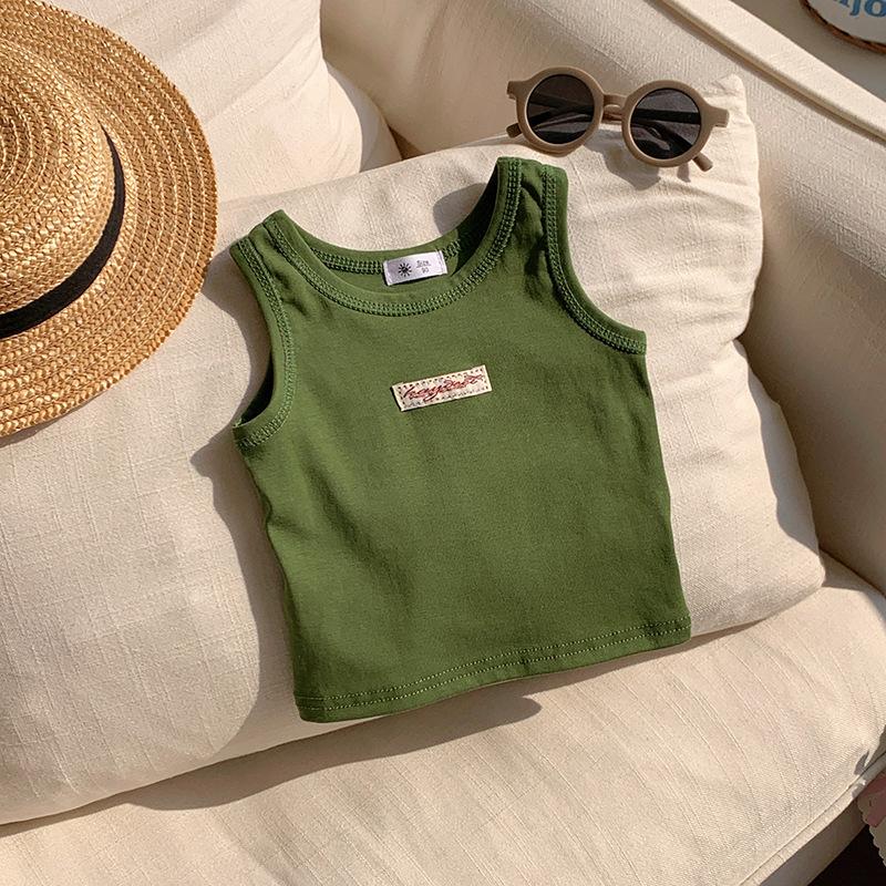 Girls And Boys Casual Vests, Summer Children s Cute Tops 100cm