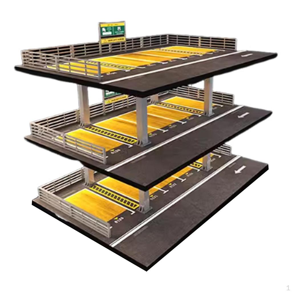 1/64 DIEACAST MODEL CAR ORGANIZER GARAGE DIORAMA DISPLAY DECOR TOPS TOP for Gifts Figures