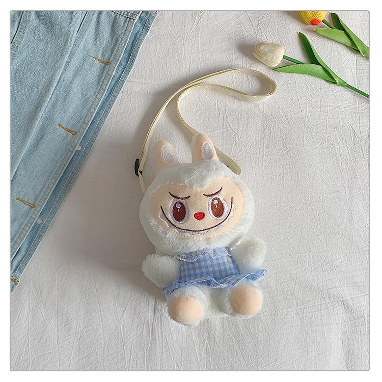 Bubble Rabbit Plush Cartoon Backpack - Cute Crossbody Gift for Girls