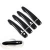 8Pcs Black Car Door Handle Cover Trim ABS For Nissan Rogue X-Trail 2014-