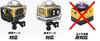 Base Mount for Kodak PIXPRO Action Camera REC-MOUNTS 400-KO (Screw Mount) 360° [SP360]
