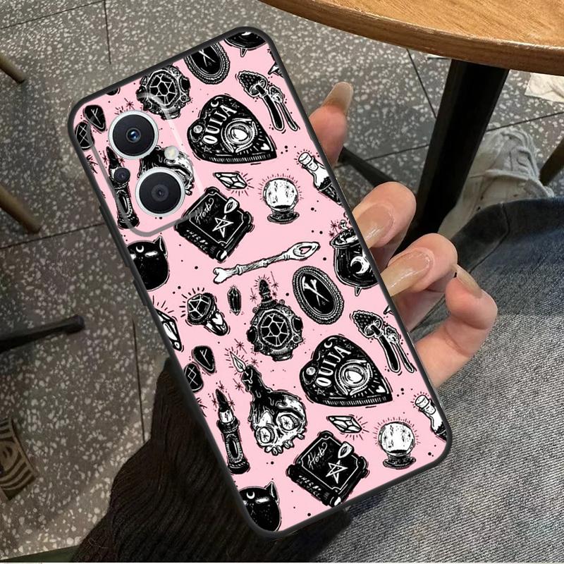 Witchcraft Occult Pentagram For OPPO Reno 14F 13F 12F 11F 10 11 12 13 14 Pro 7 8 Lite 8T OPPO Find X5 X6 X8 X9 Pro Case