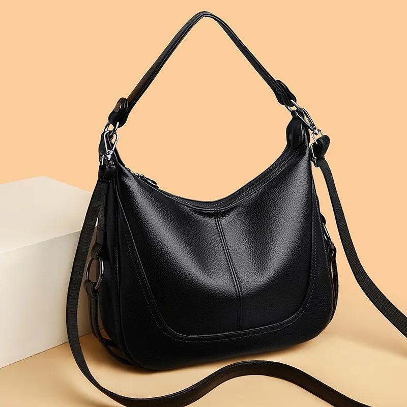 Luxury Womens Designer Handbags large Capacity pu leather Crossbody Bags for Woman Fashi Soft Skin Female Shoulder Bags