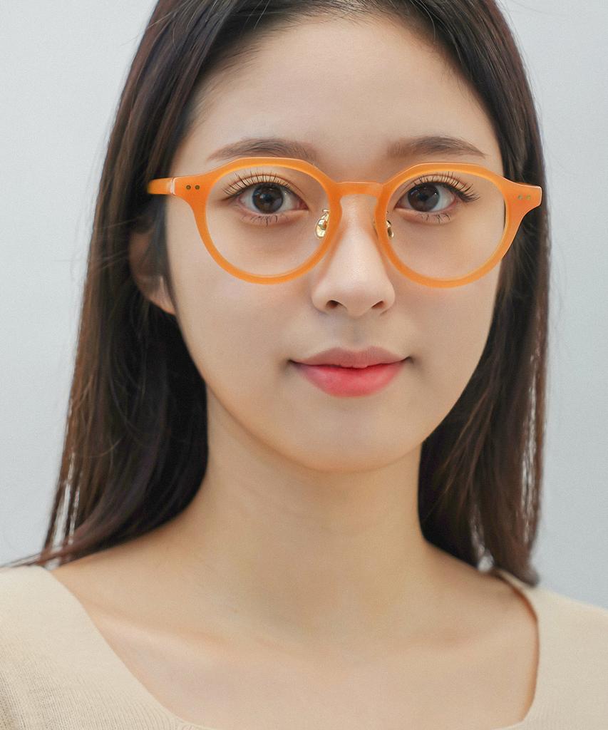 Sodamon Acetate Horn-Rimmed Eyeglass Frame Ht959 Choose 1 Of 4 (Unisex)