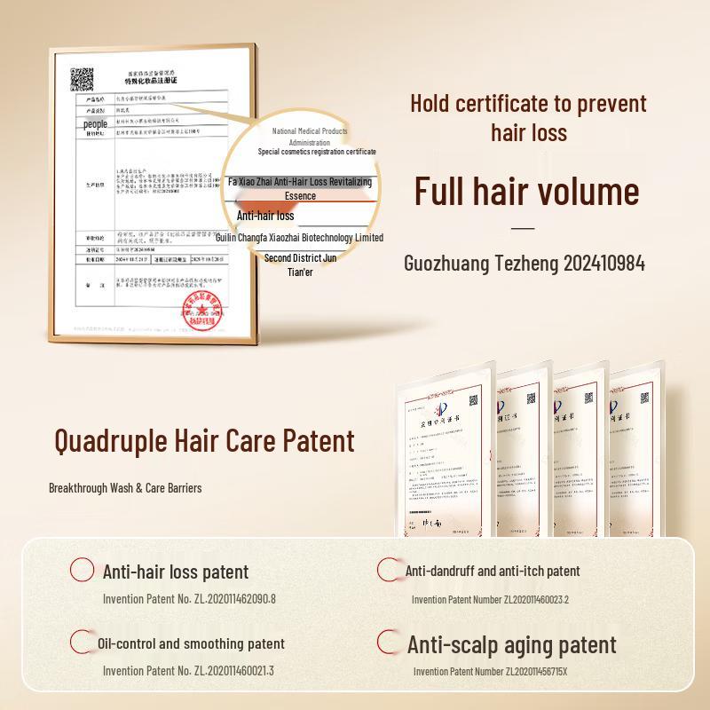 Changfa Xiaozhai Men's Scalp Care Shampoo & Conditioner Set