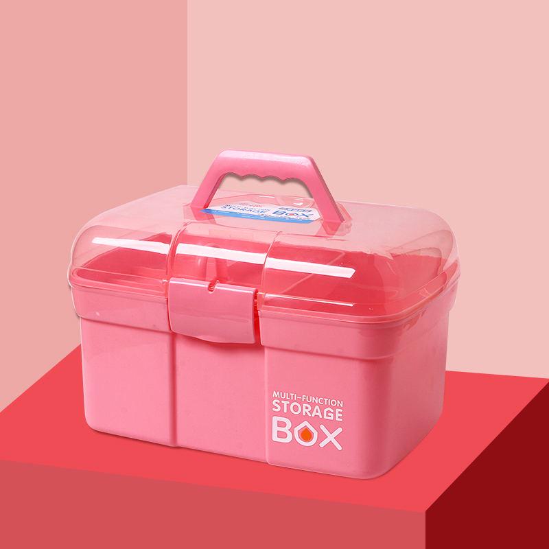 

Portable Foot Massage Technician Toolbox: Lightweight, Durable Beauty Storage for Bath and Makeup